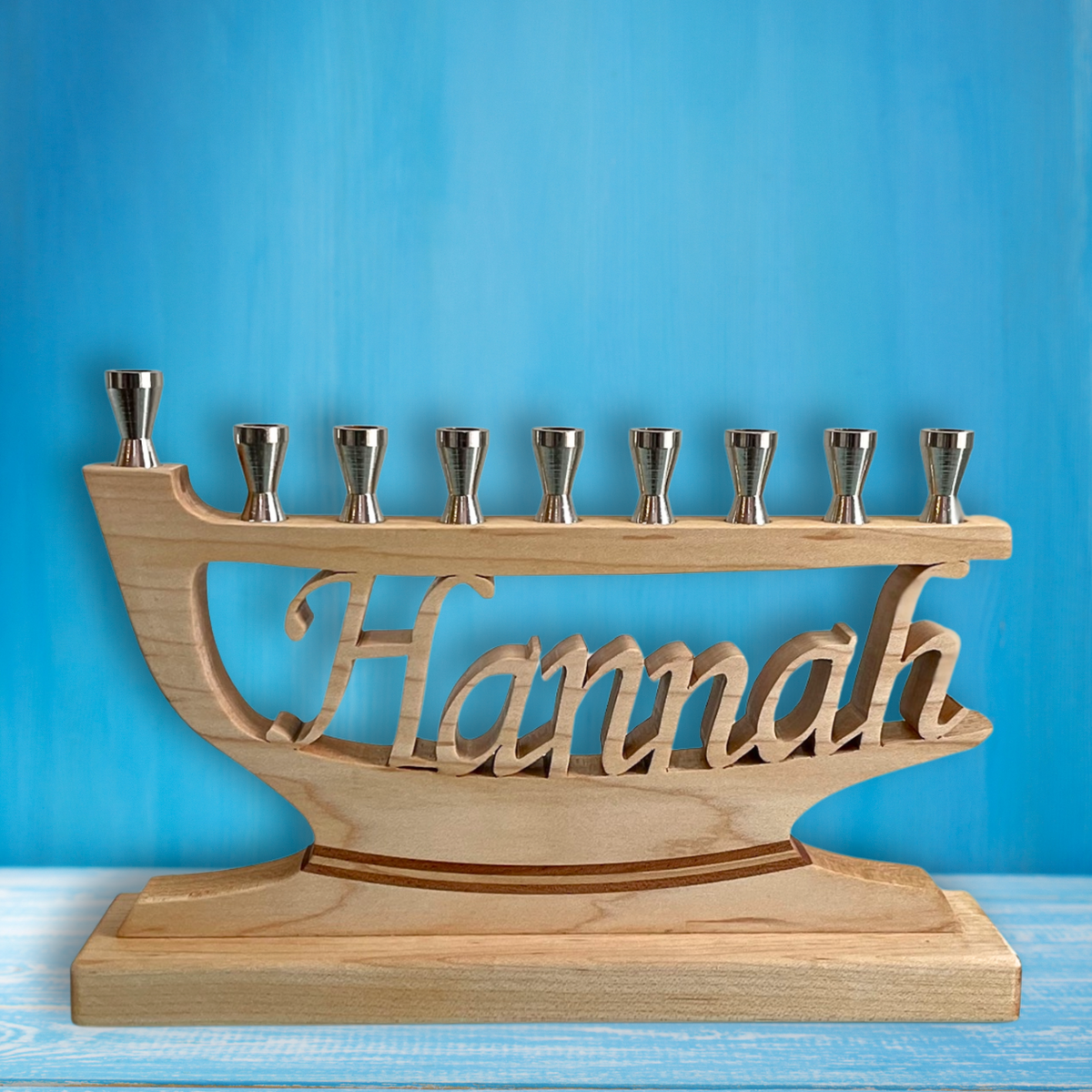 Personalized Hanukkah Menorah Design Pot Holders – The Photo Gift